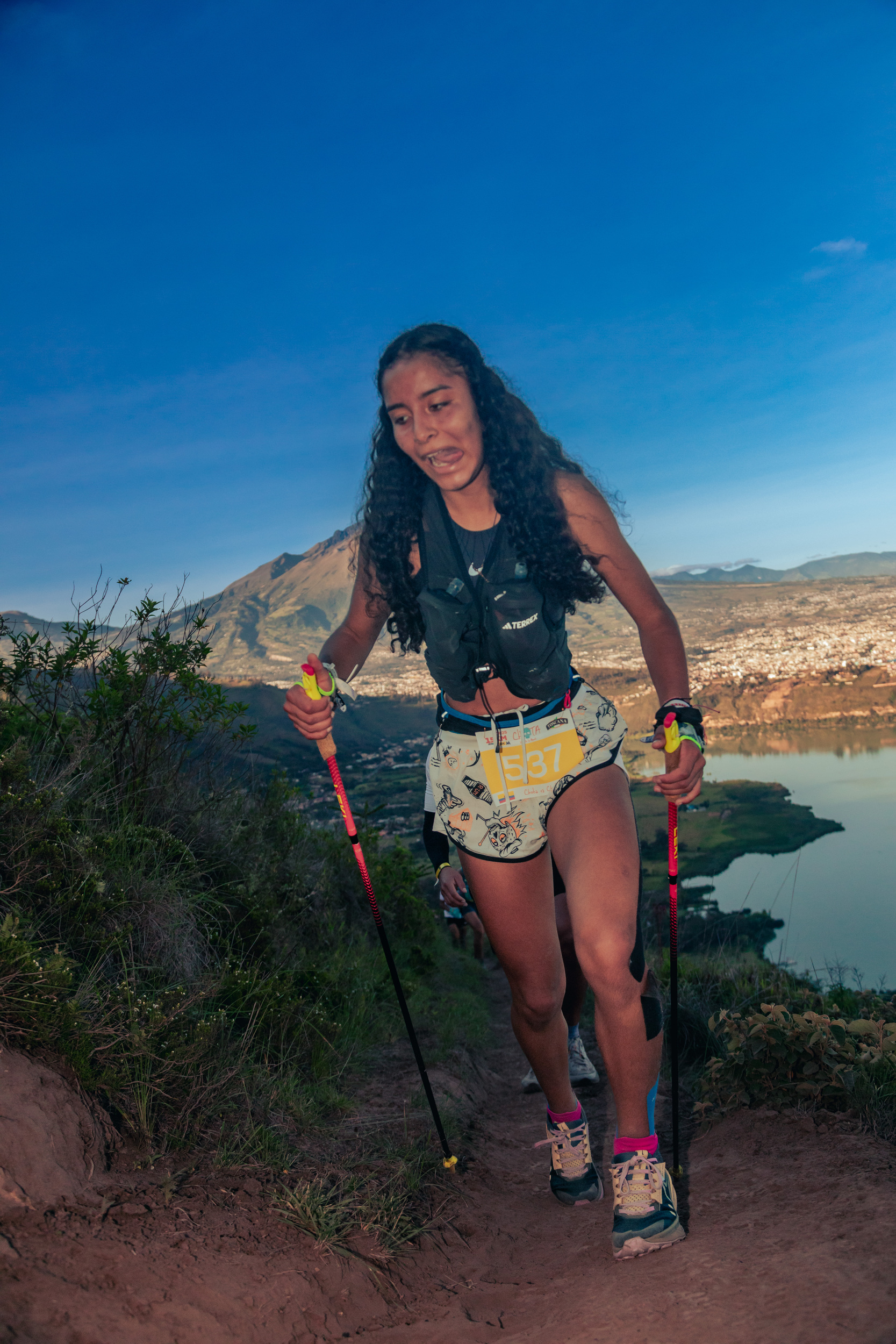 Melissa Aguayo en Chota Trail 2025