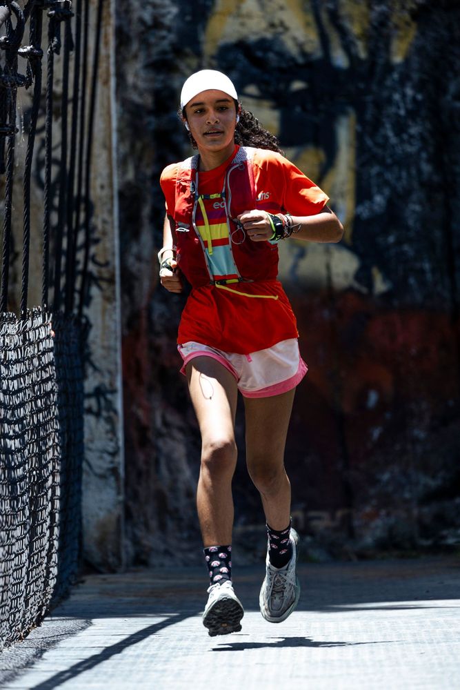 Melissa Aguayo en Petzl Trail Plus 2025