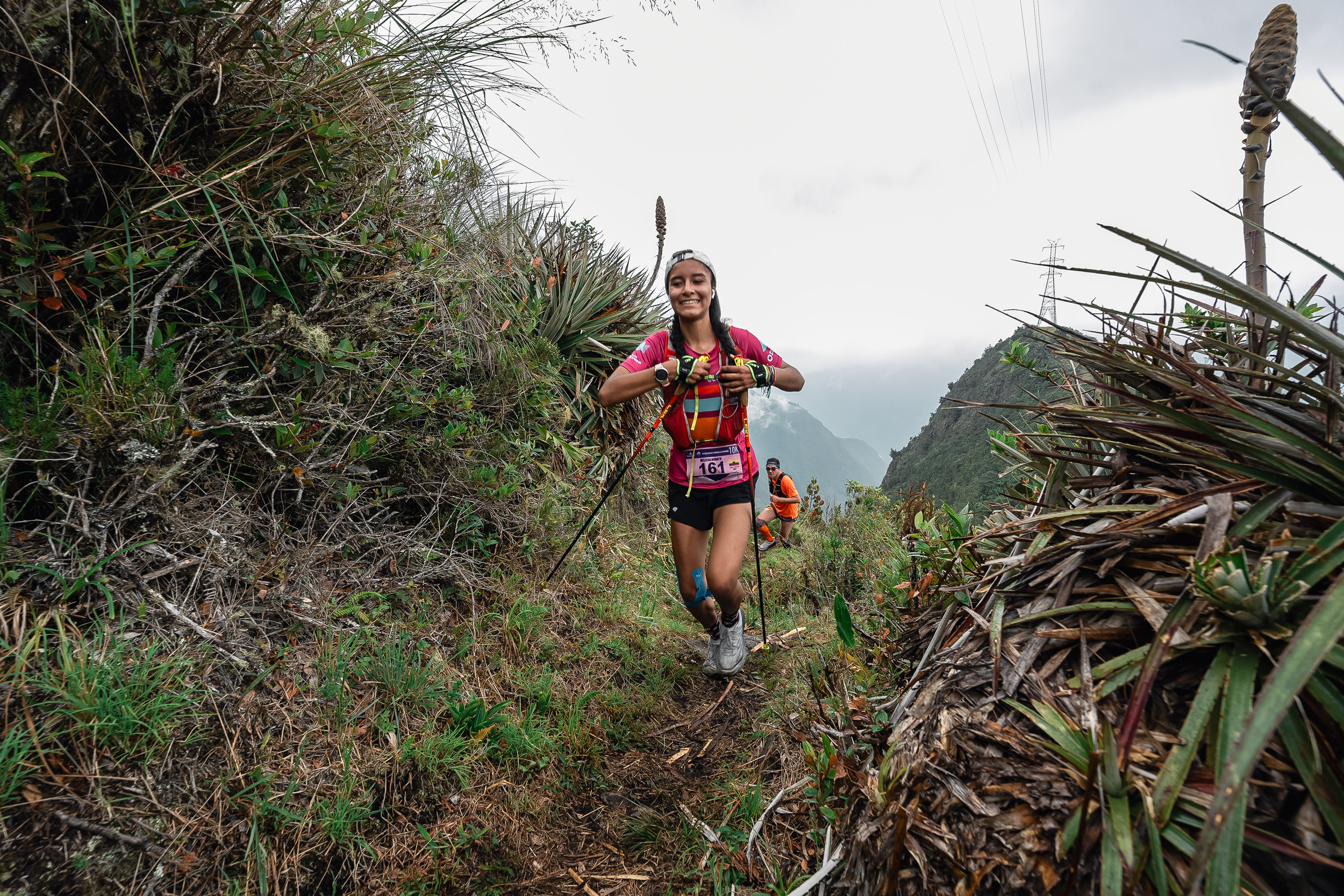 Melissa Aguayo en Petzl Trail Plus 2025