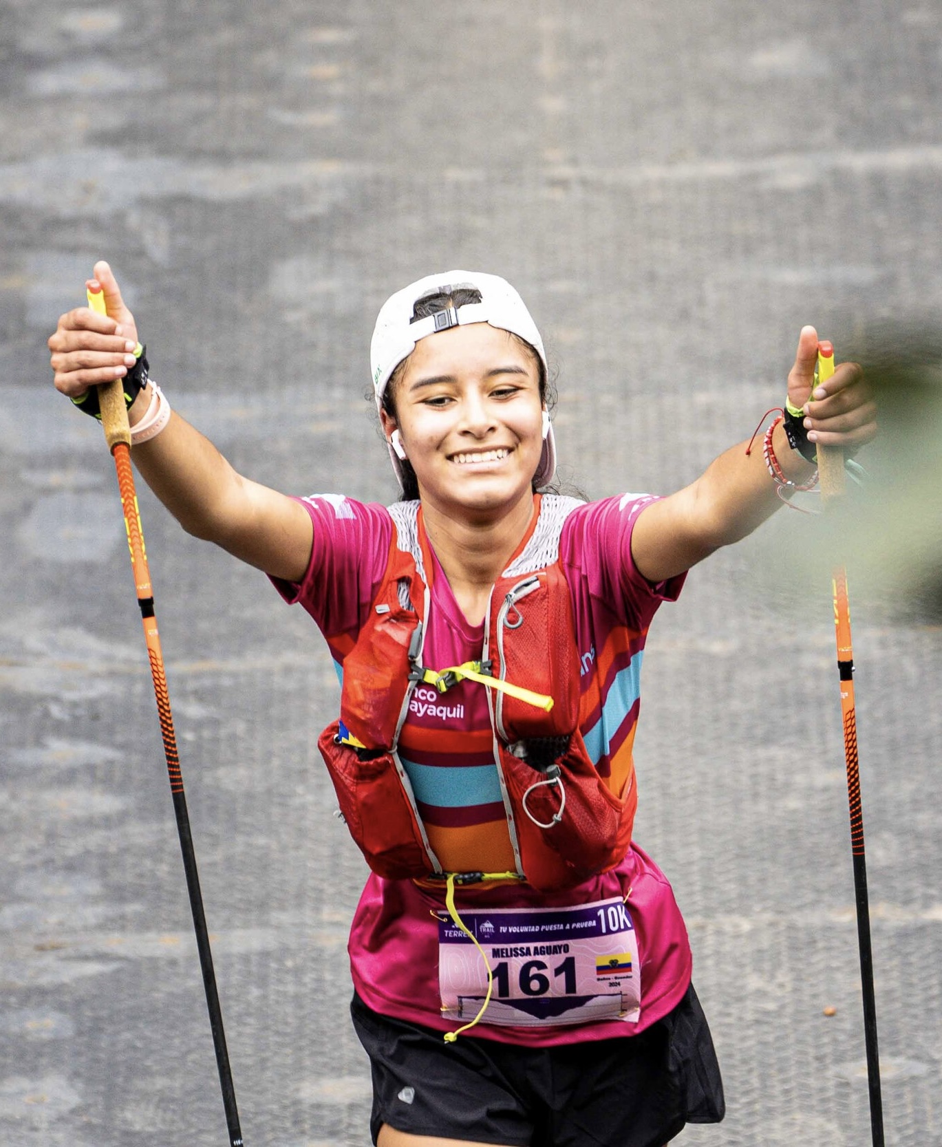 Melissa Aguayo en Petzl Trail Plus 2025